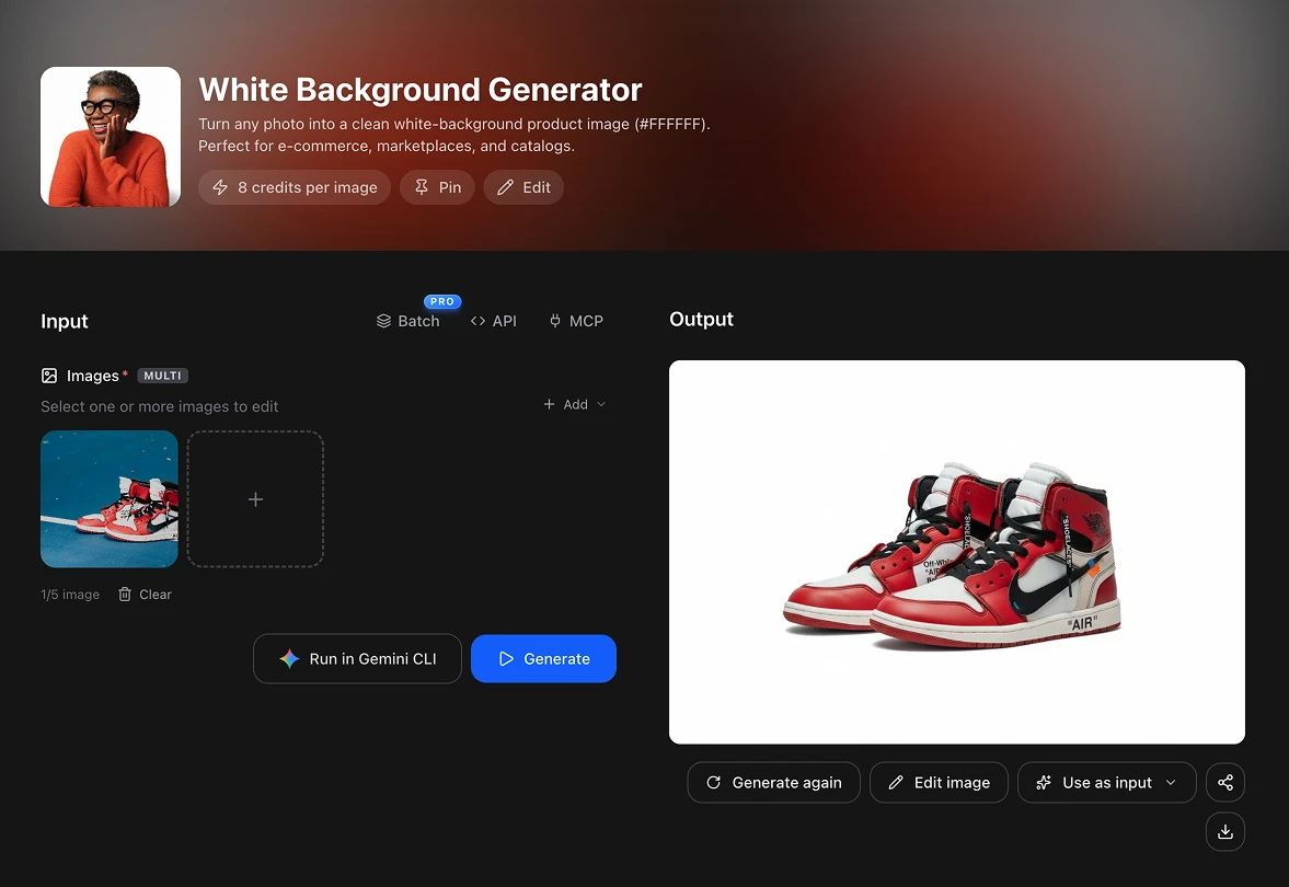 white background photos amazon with AI