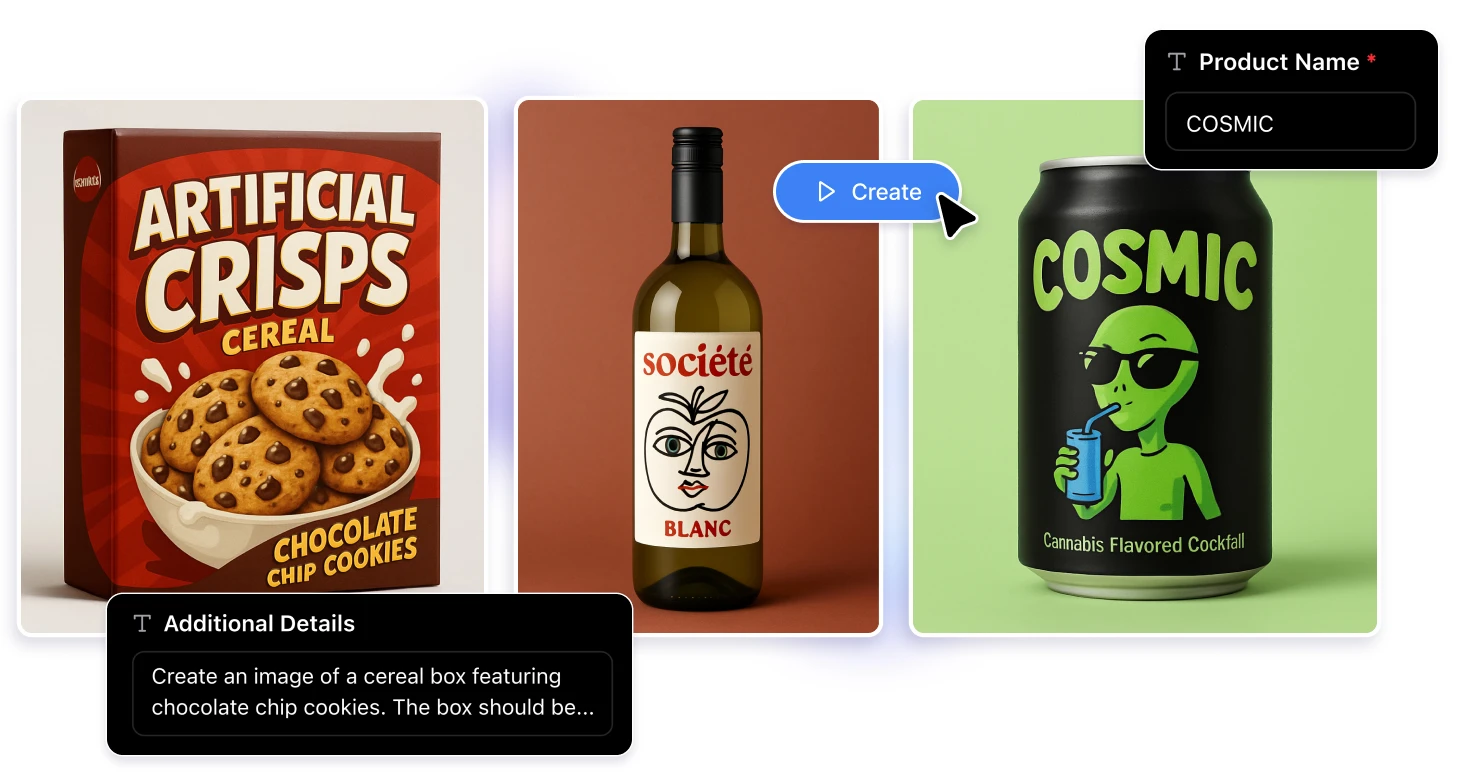 product mockups with AI