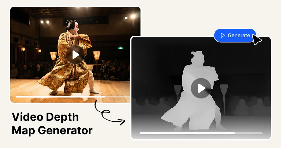 AI video depth map generator — extract depth from any video instantly ...