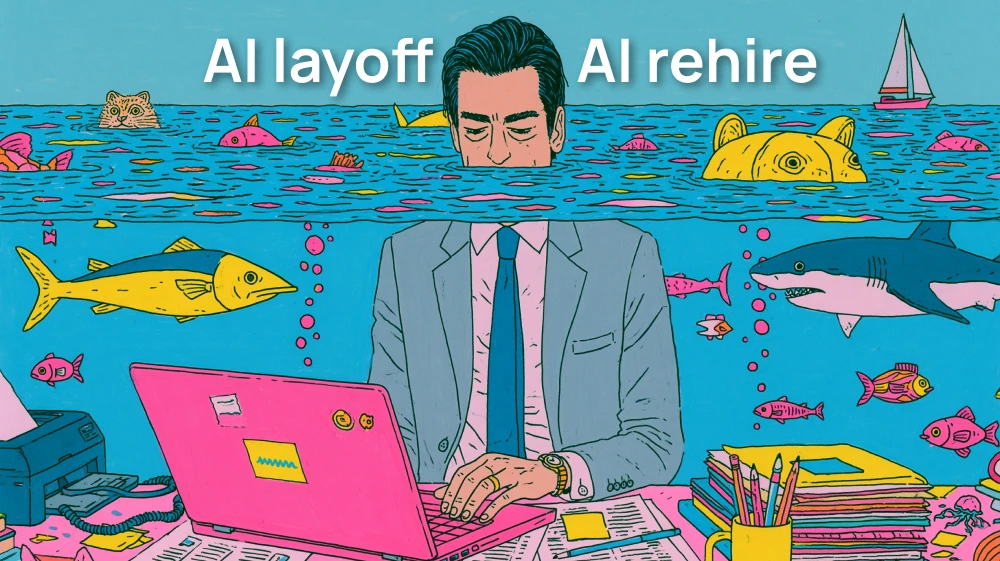 Why companies are rehiring the workers AI replaced.