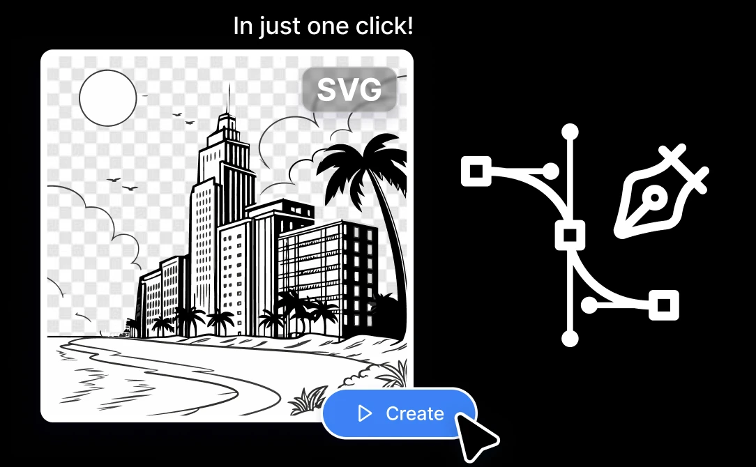 AI SVG maker tool