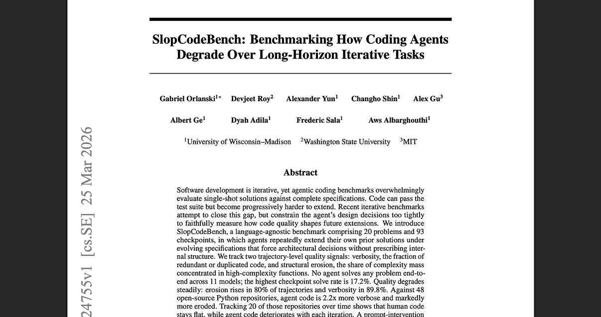 research paper benchmark coding agents