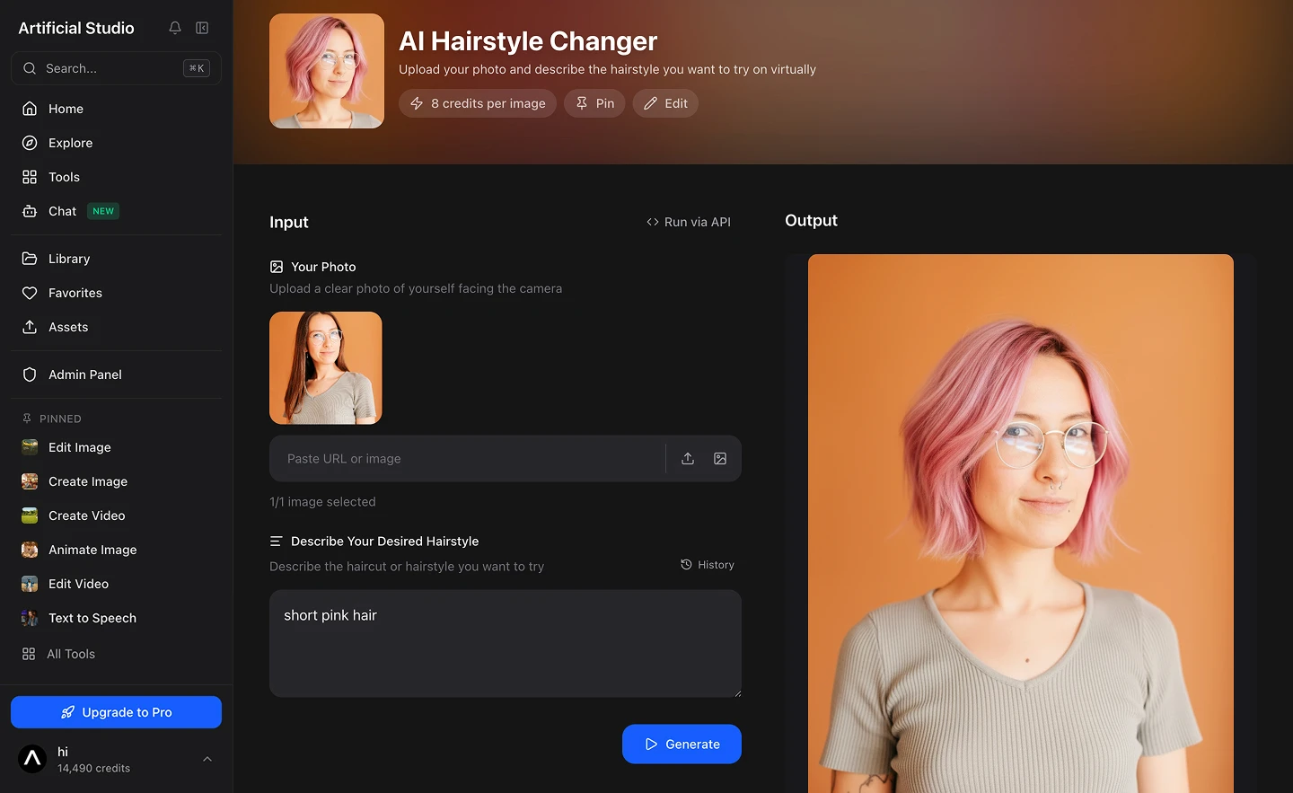 ai hairstyle changer
