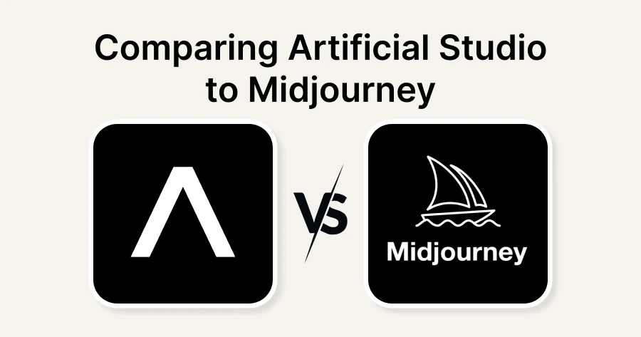 Artificial Studio vs. Midjourney | The complete creative stack vs. an ...