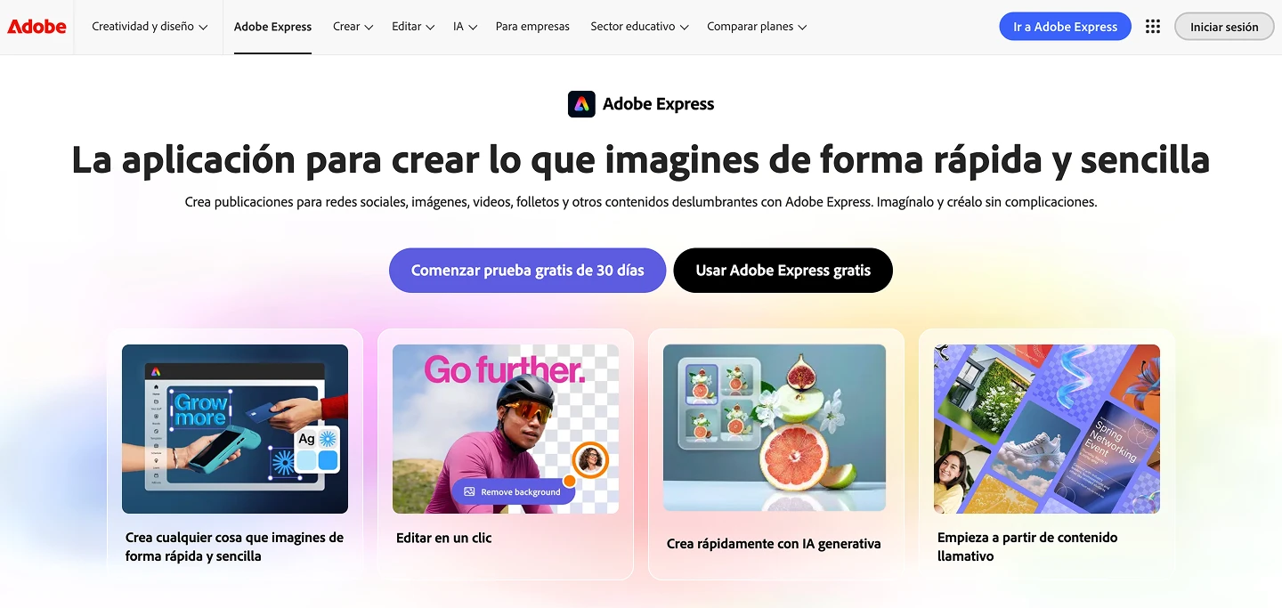 adobe express social media post generator