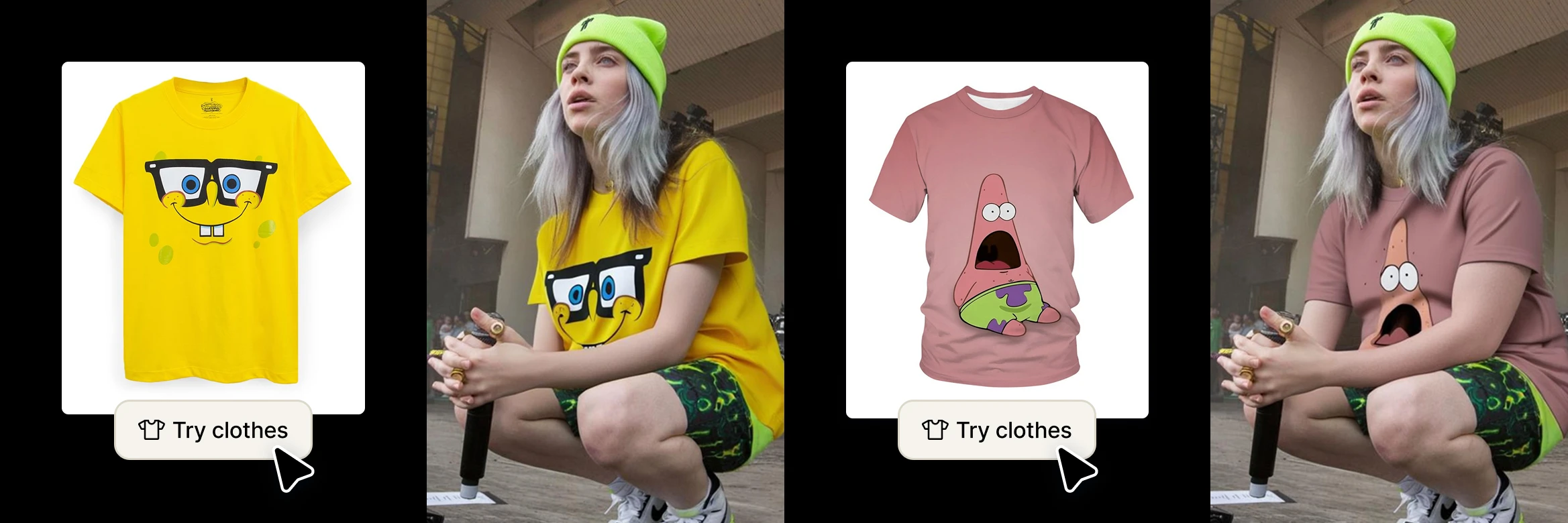 AI artificial studio ecommerce scale automate try on clothes