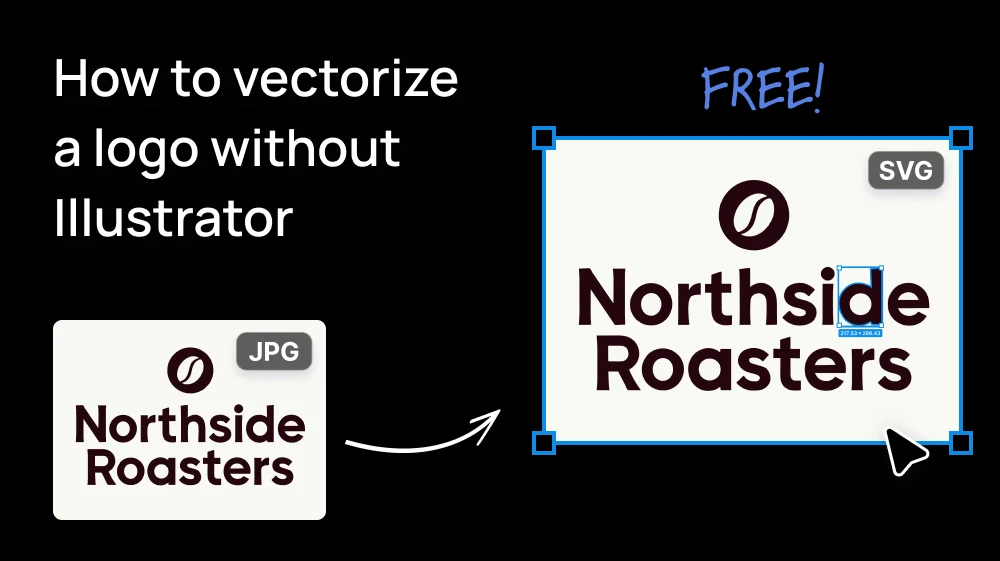 How to vectorize a logo for free without Illustrator