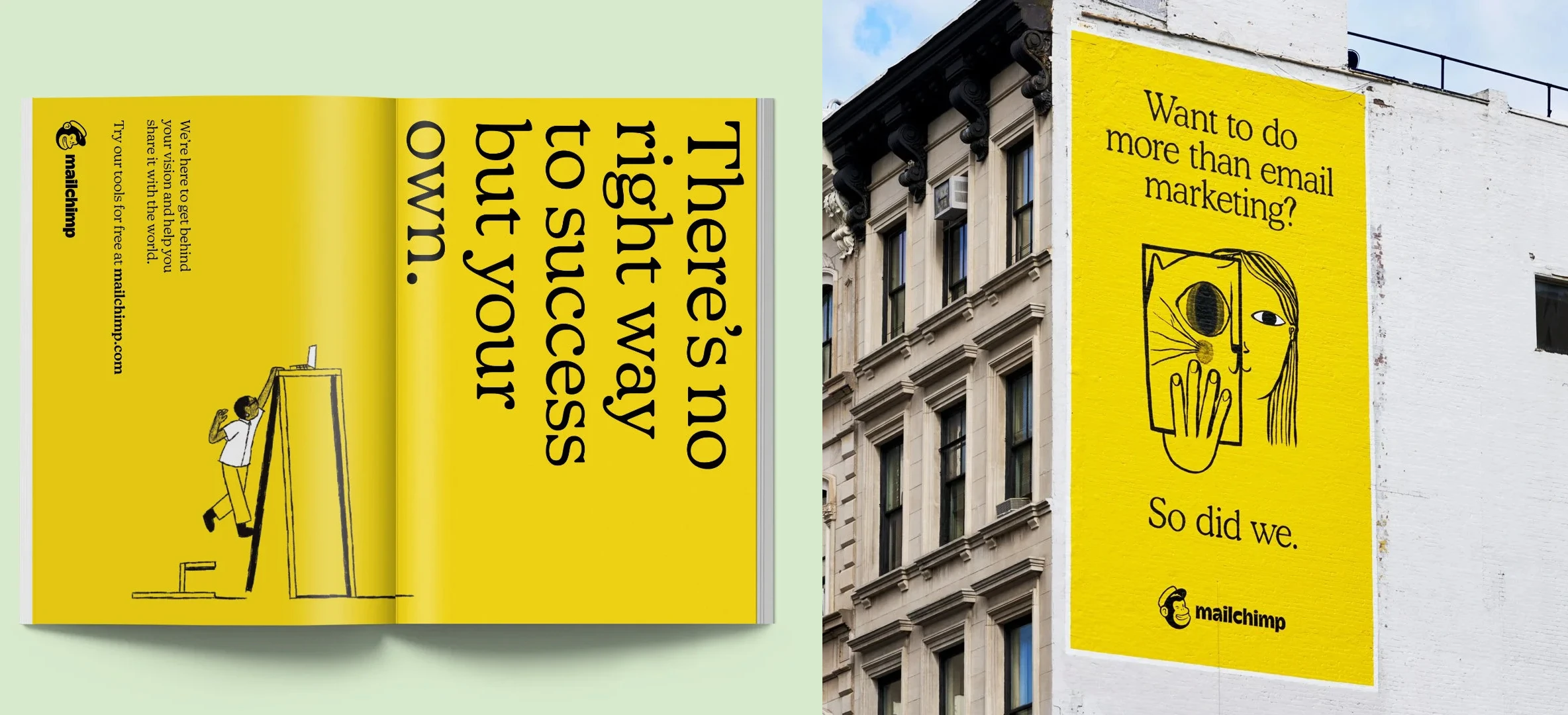 AI mailchimp ads banners billboard psychological triggers