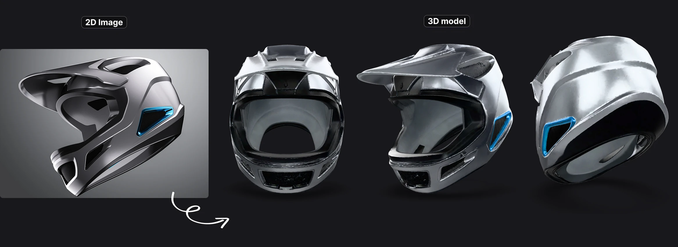 3d model made with claude AI MCP