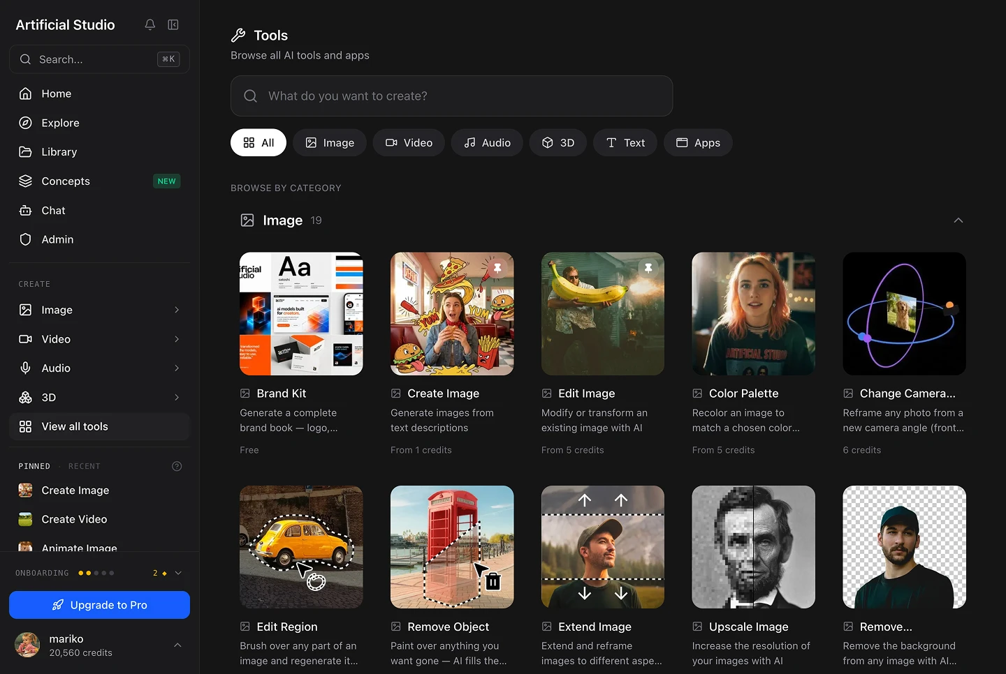 artificial studio best all-in-one AI creative platforms in 2026