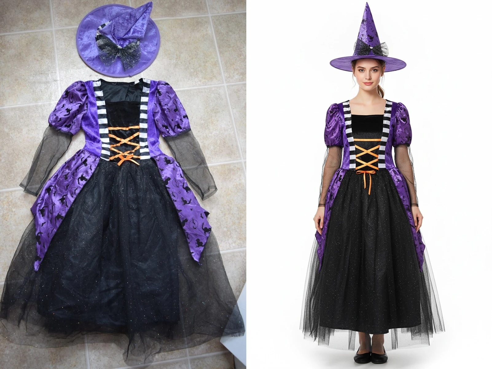 example custome halloween on a model ai free