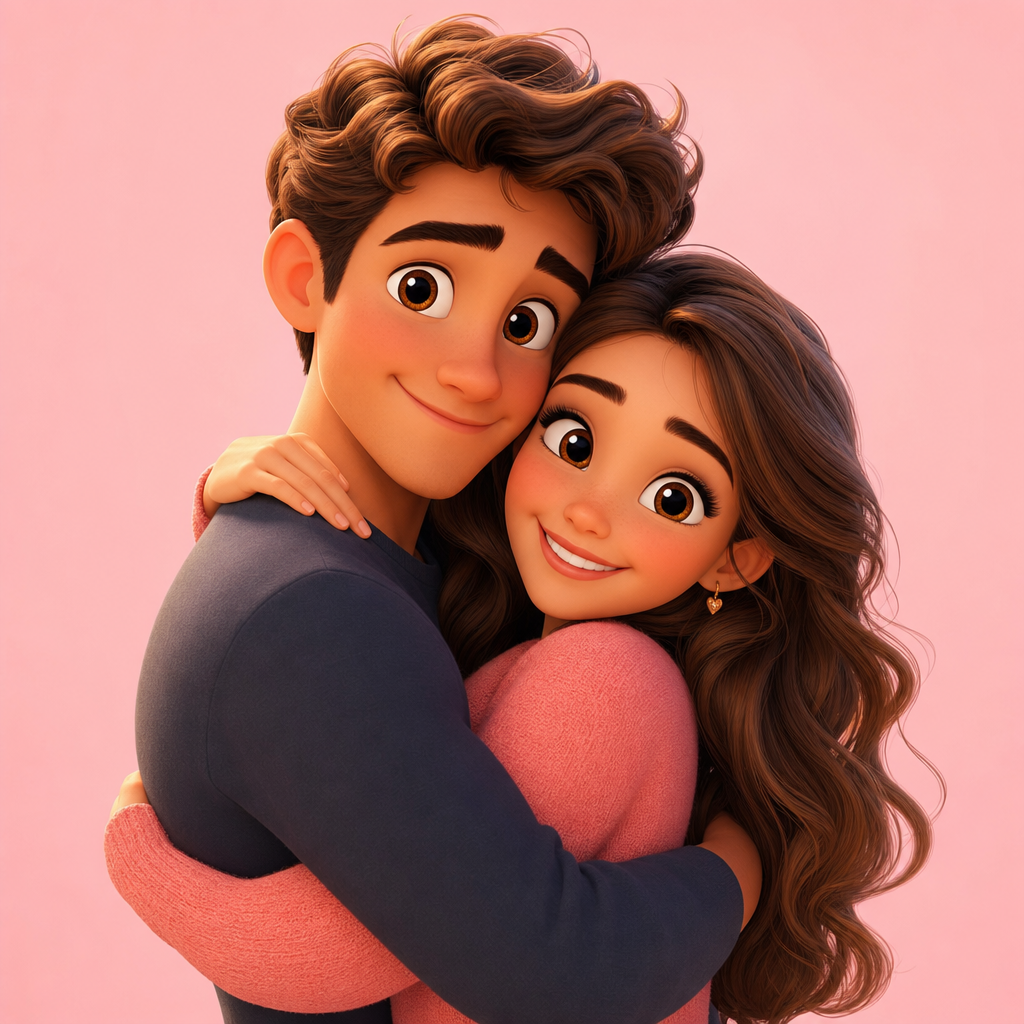 Couple → cartoon