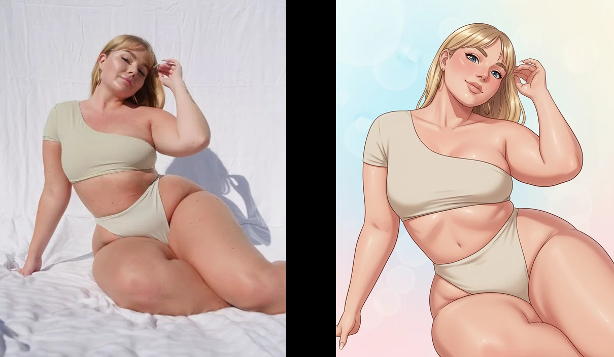 AI artificial studio anime portrait generator converter