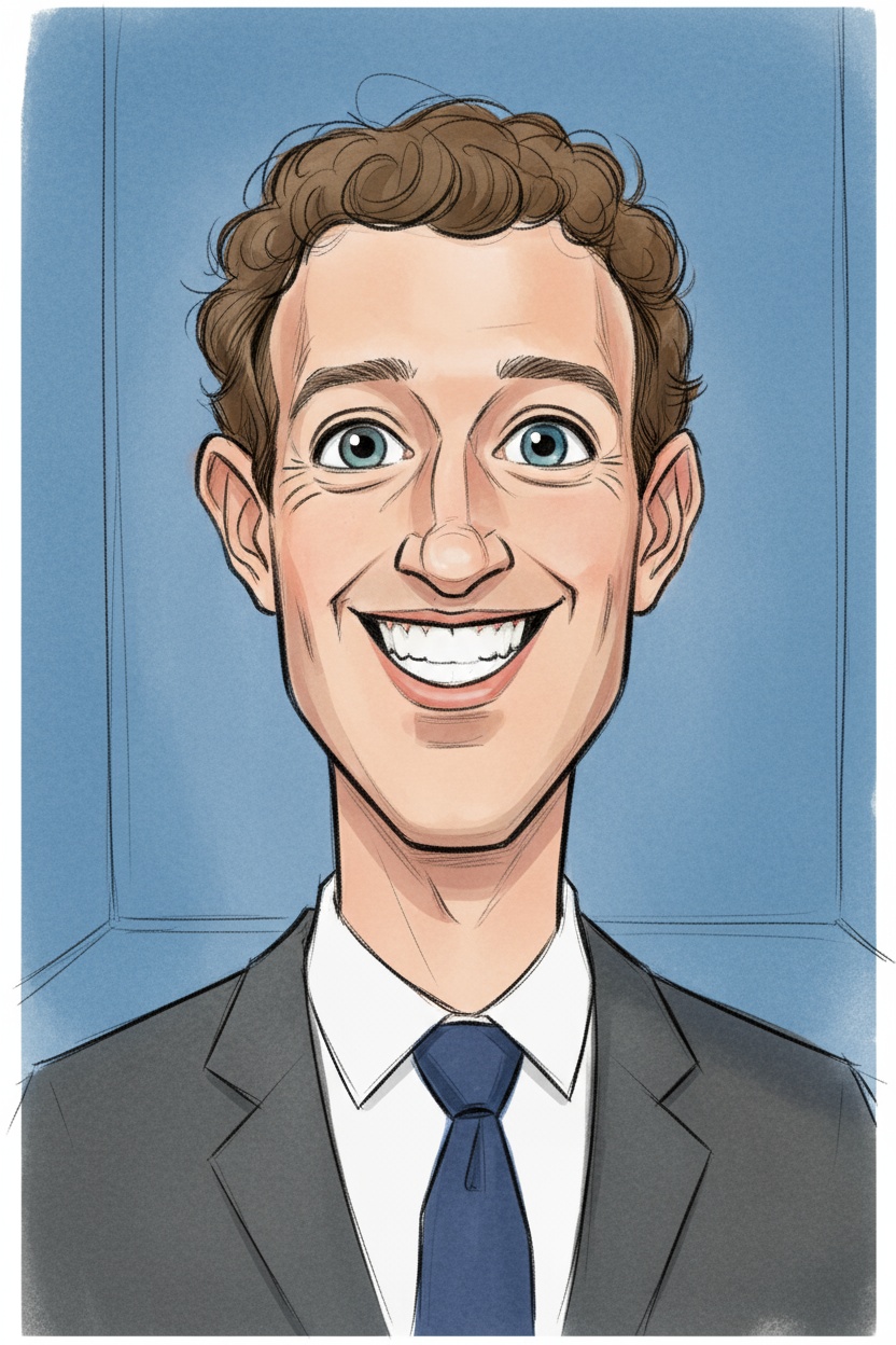 Cartoon Sketch Portraits